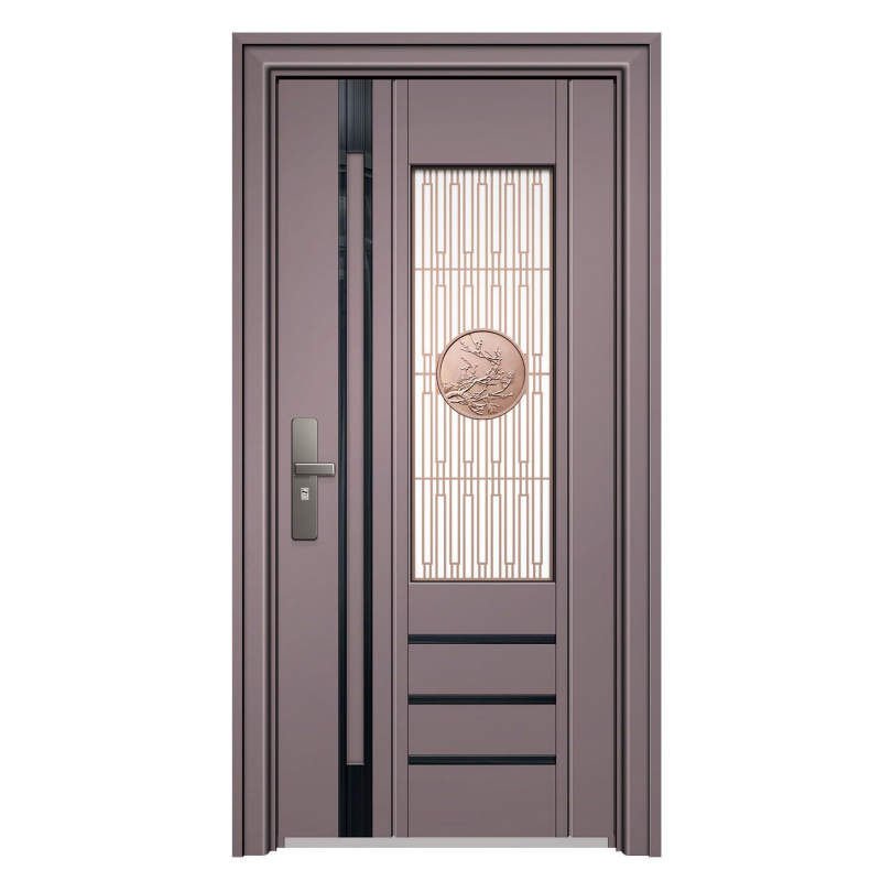 Corrosion-Resistant Stylish Stainless Front Door