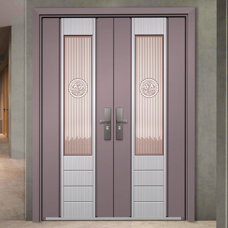 Secure Stainless Steel Custom Entry Doors