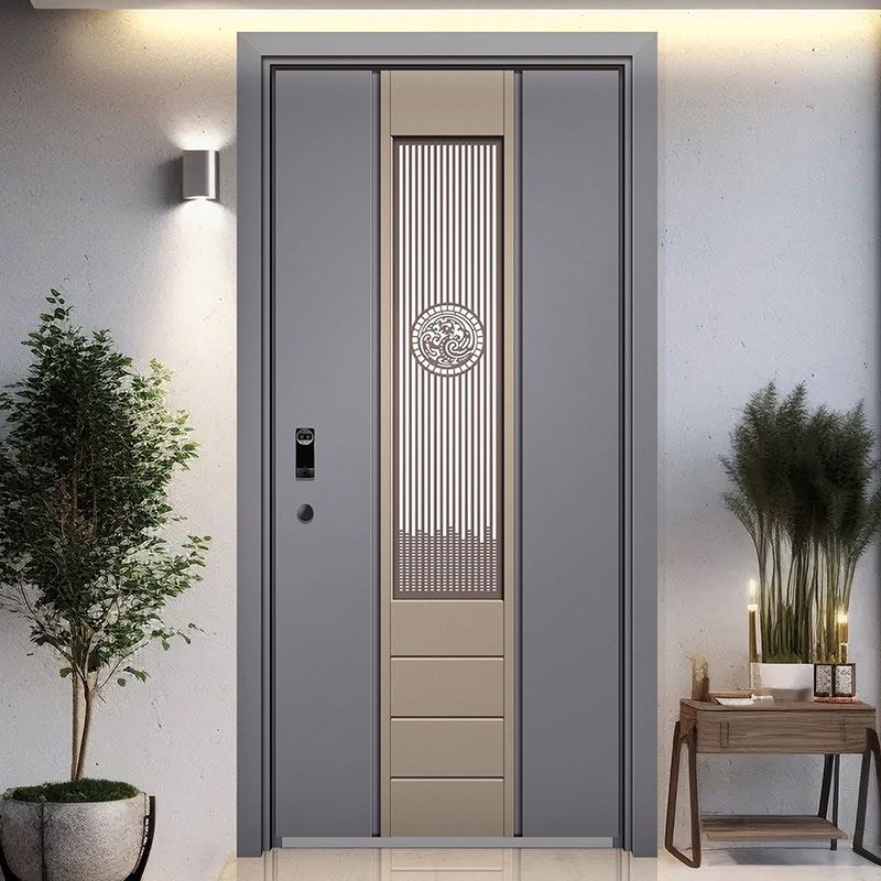 Secure Stainless Steel Custom Entry Doors