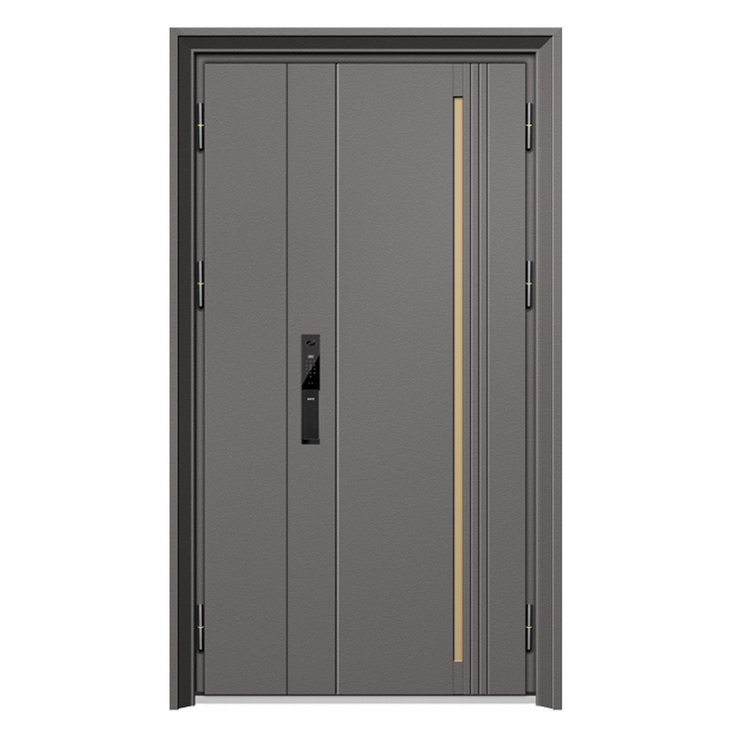 Secure And Anti-Pry Stainless Steel Front Entrance Doors