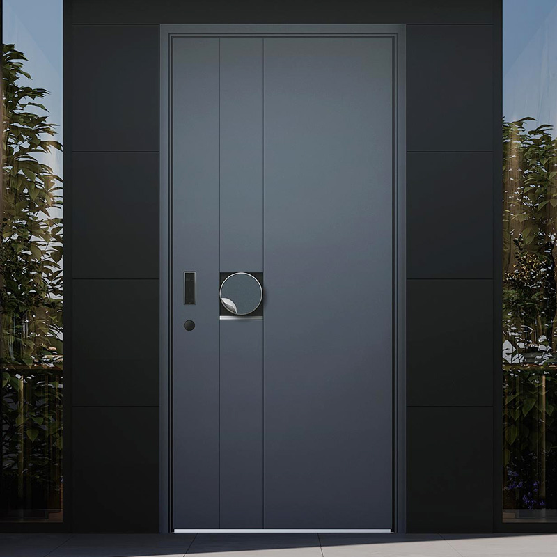 Starry Blue Commercial Steel Entry Doors