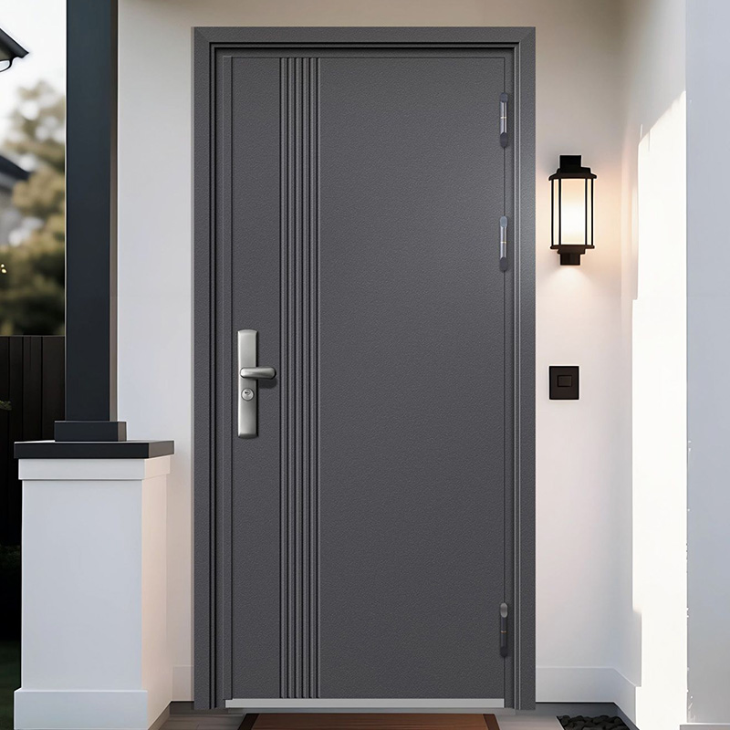 High-End Stainless Steel House Entry Doors